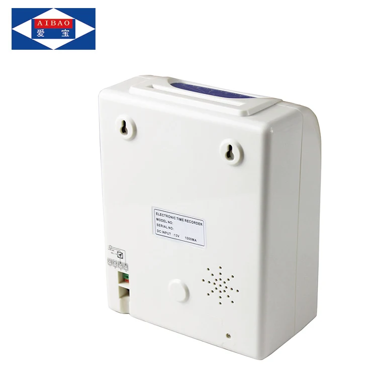 analogue card punch date time stamp attendance machine/date time stamp time attendance