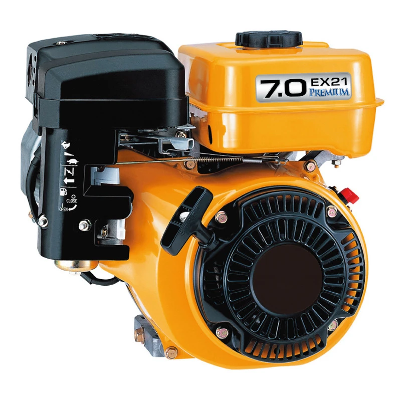 
EX17 Air-cooled 4 stroke single cylinder OHC horizontal PTO shaft 6hp gasoline engine 