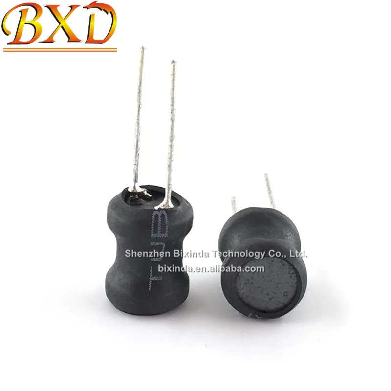 Индуктивность индуктивности 0810 I-образная, 33 мкГн, Размер 8*10 мм, медный штифт катушки 5 мм