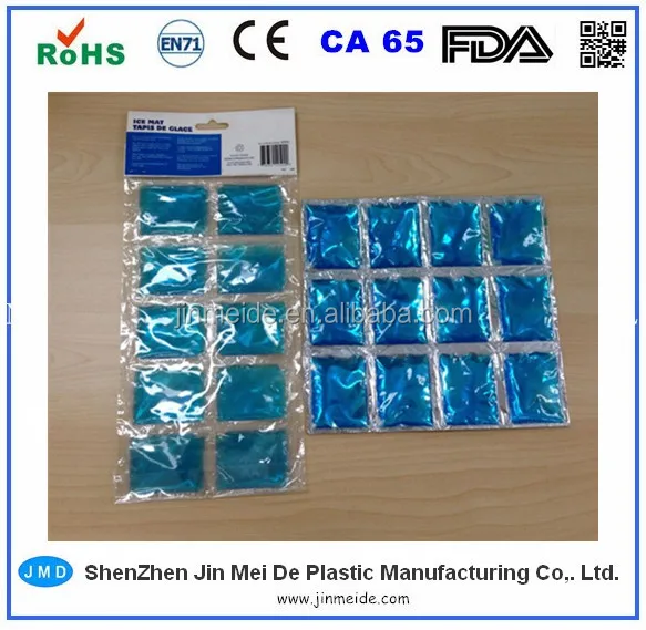 
Reusable Ice Gel Cold Pack / Frozen Ice Mat / Ice Gel Sheet for food shipping 