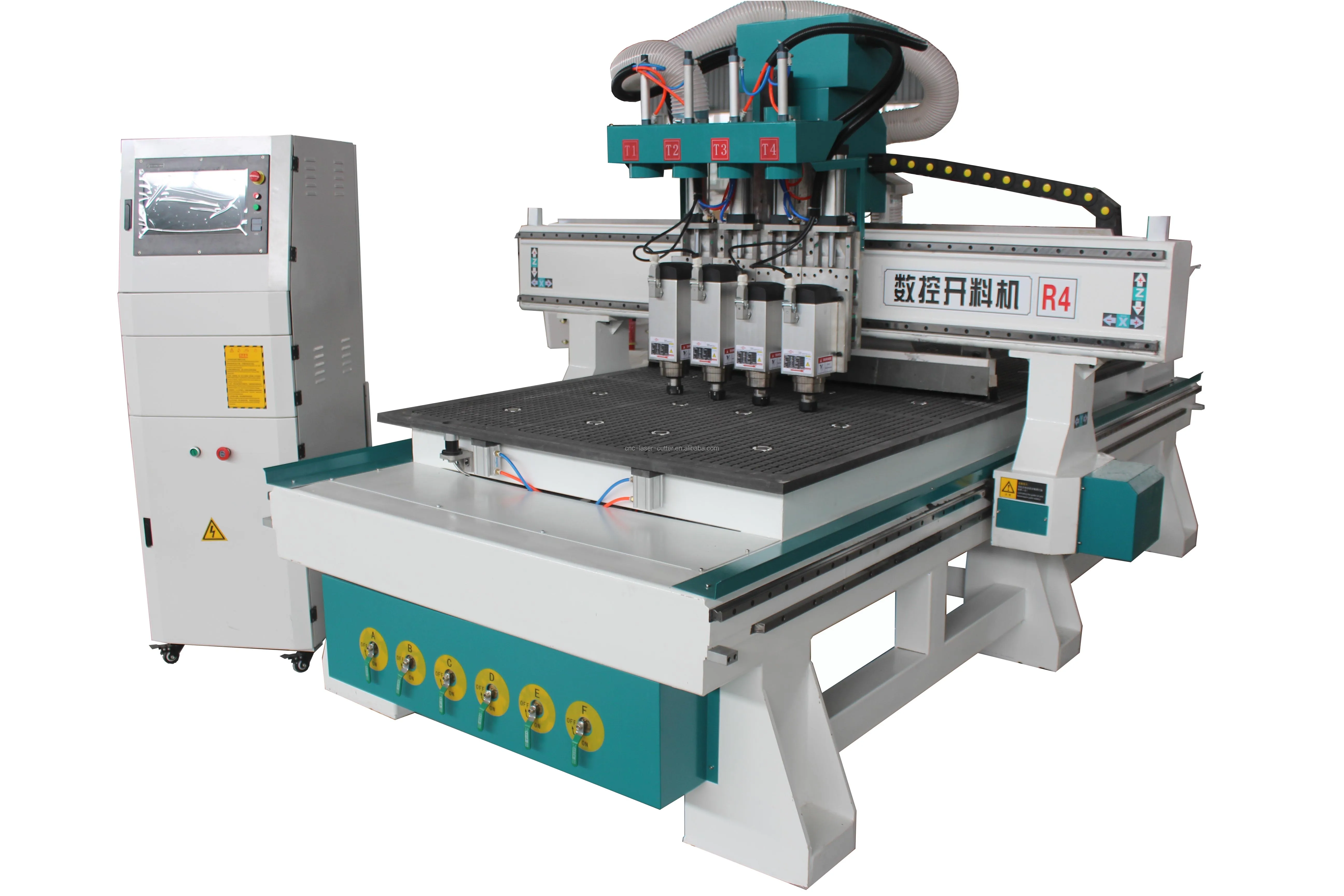Factory price 1325 atc 3d wood for ATC cnc router furniture cnc router with automatic tools changes