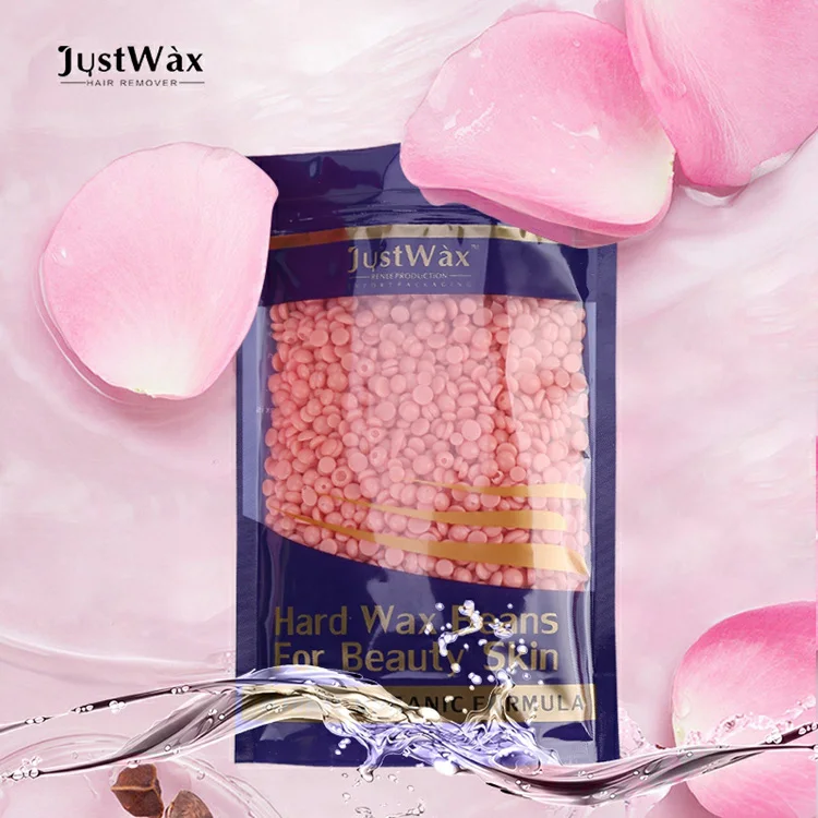 hot selling new painless hard wax beans depilatory hair removal wax with customized packing