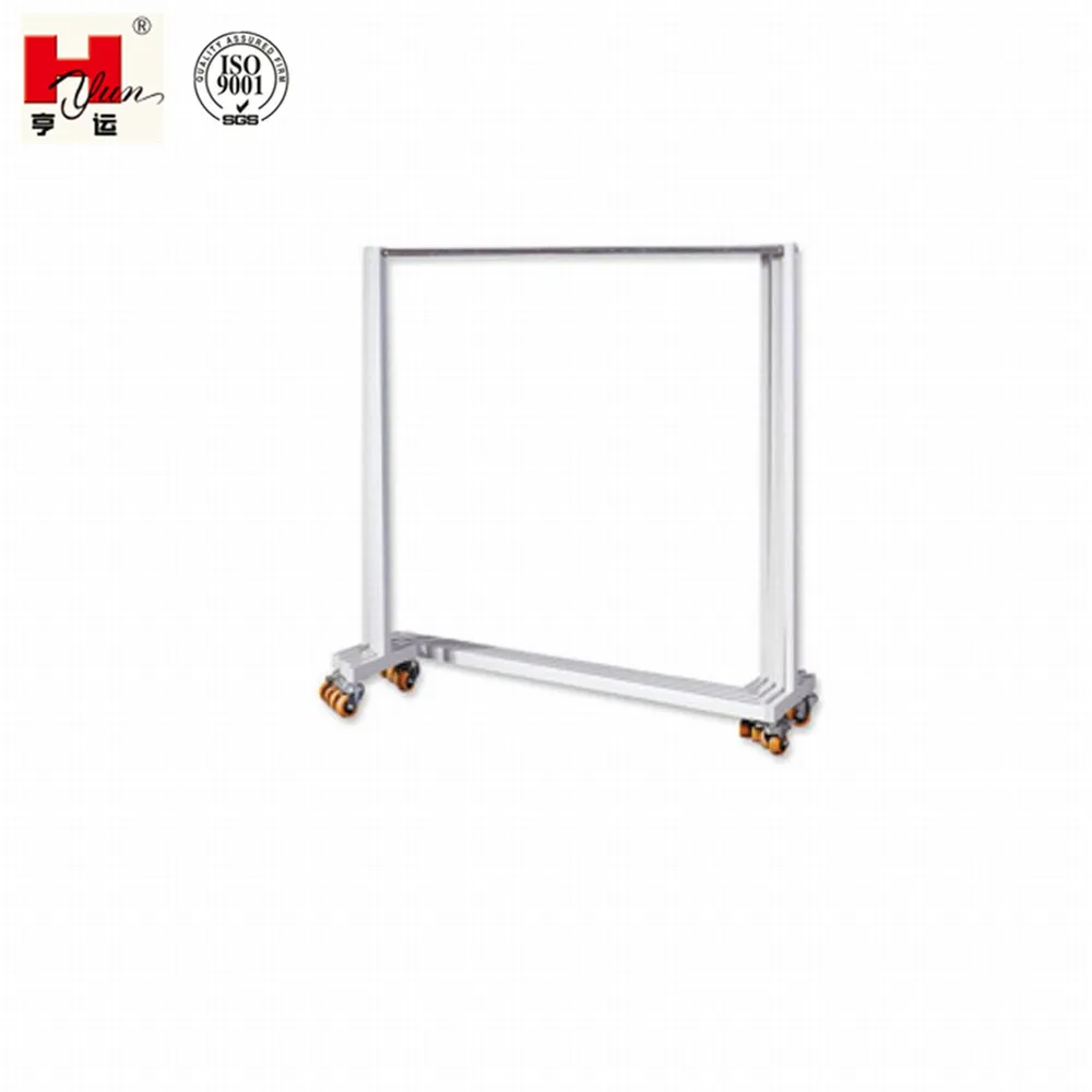Garment Rack on Wheels Industrial Cloth Pole Hanger