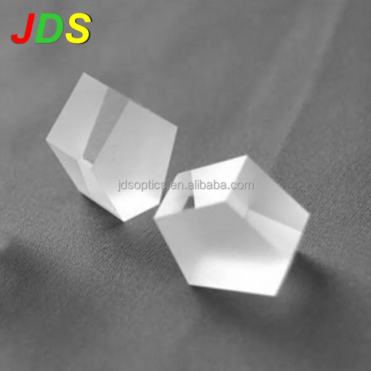 JDS Optical glass half penta prism with reflective coating , BK7/K9 AR coating penta prism