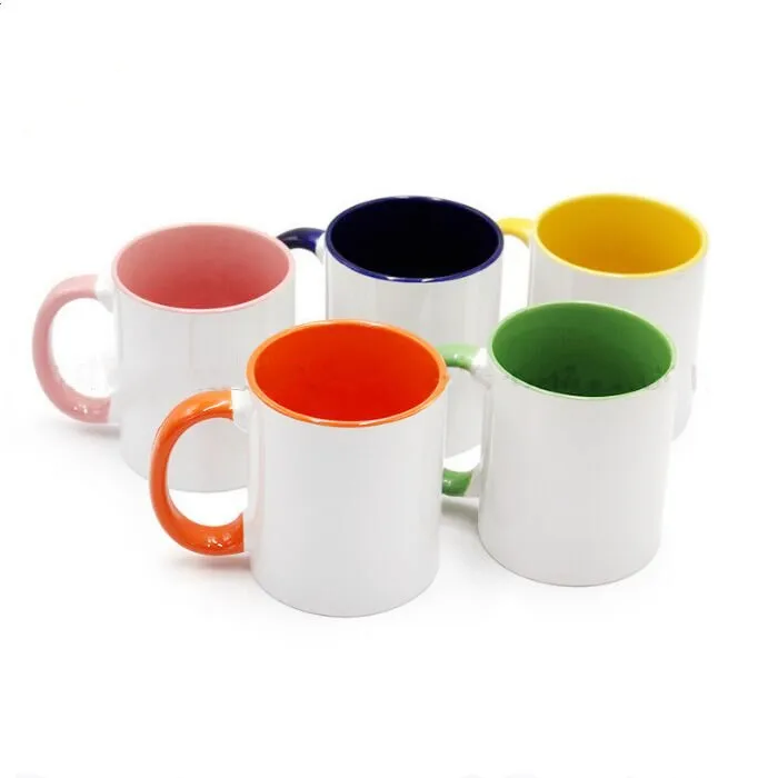 
Manufacturer custom printed coffee mug white sublimation blank ceramic mug 