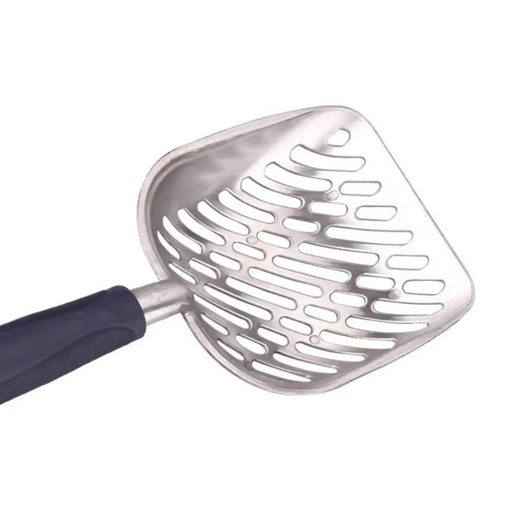 High Quality Easy to Clean Comfortable Handle Large Strong Metal Cat Litter Scoop