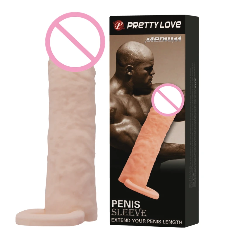 Condom Extender Sexflesh Really Penis Sheath Natural
