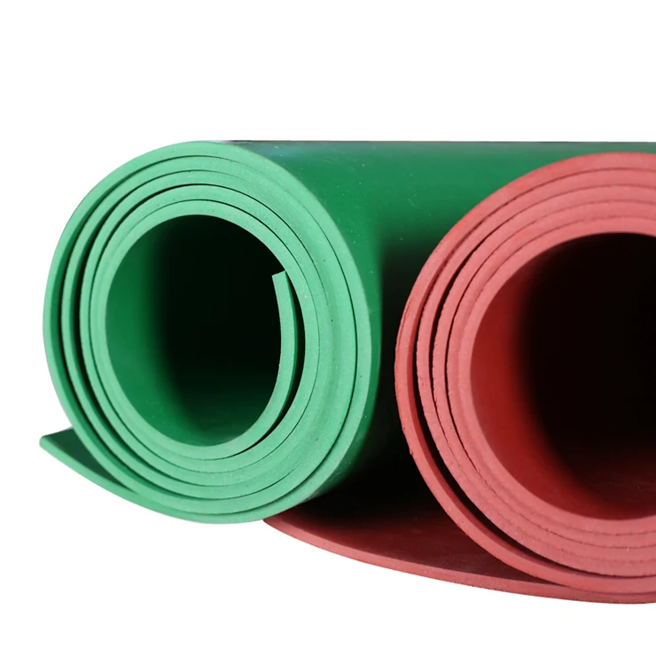 Ecofriendly Colorful Custom Insulation Mat Rubber Sheet Roll
