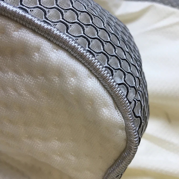 Anti Dust Mite Waterproof FLVCDT004 soft feeling 100%poly knitting fabric quilted fireproof mattress  fabric