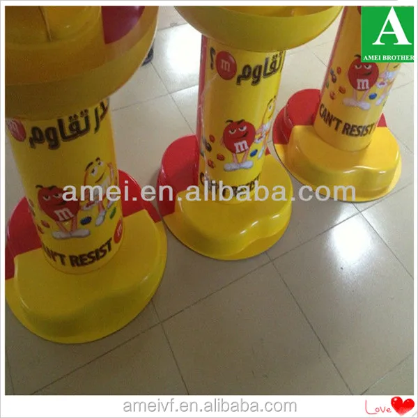 
2019 Vacuum Forming Candy Plastic Sticker Display for candy 