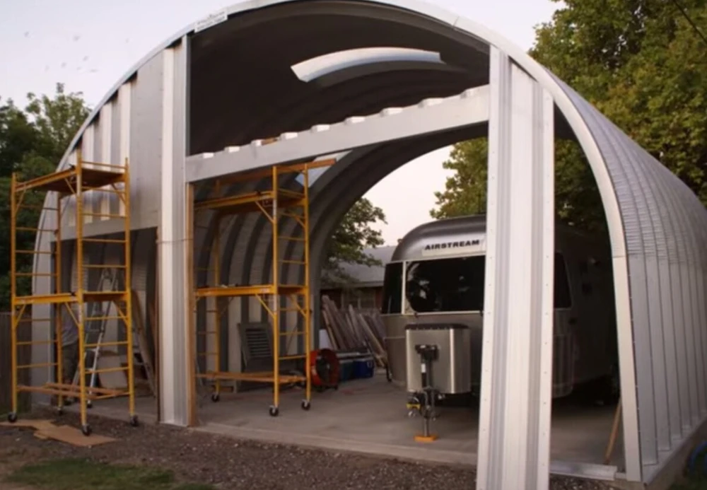 steel arch building machine