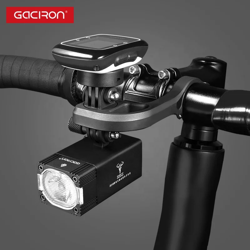 Wholesale Gaciron 6063 Aluminum Alloy  V7S 500 Lumen Cycle Smart Rechargeable Road Bicycle Light Cree LED Mountain Bike Lights