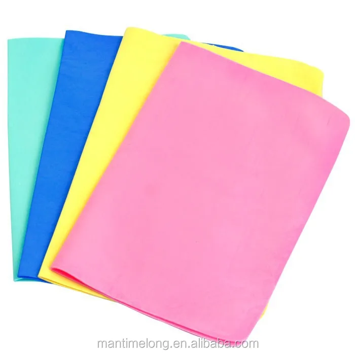 Multifunction Synthetic Deerskin PVA Towel Super Absorbent Cloth Cleaning Towel For Car Wash