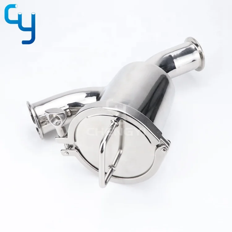 Stainless steel sanitary Y type strainer