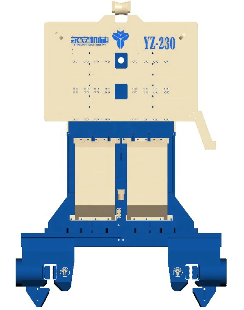 YZ180 Construction vibrating hammer Hydraulic vibratory pile driver for pile