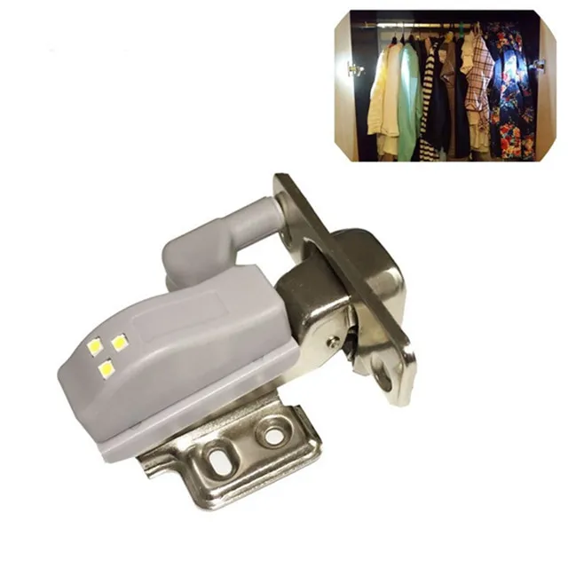 Wardrobe door kitchen cabinet LED Battery Hinge light hinge lamps induction LED hinge lighting