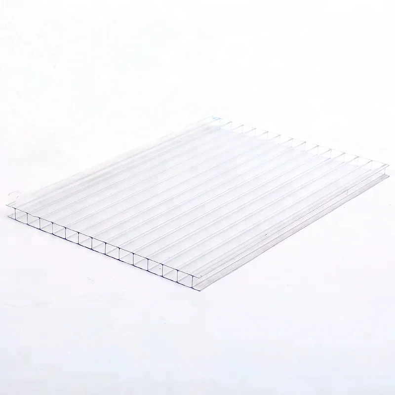High quality 6mm twin wall polycarbonate sheet for greenhouse