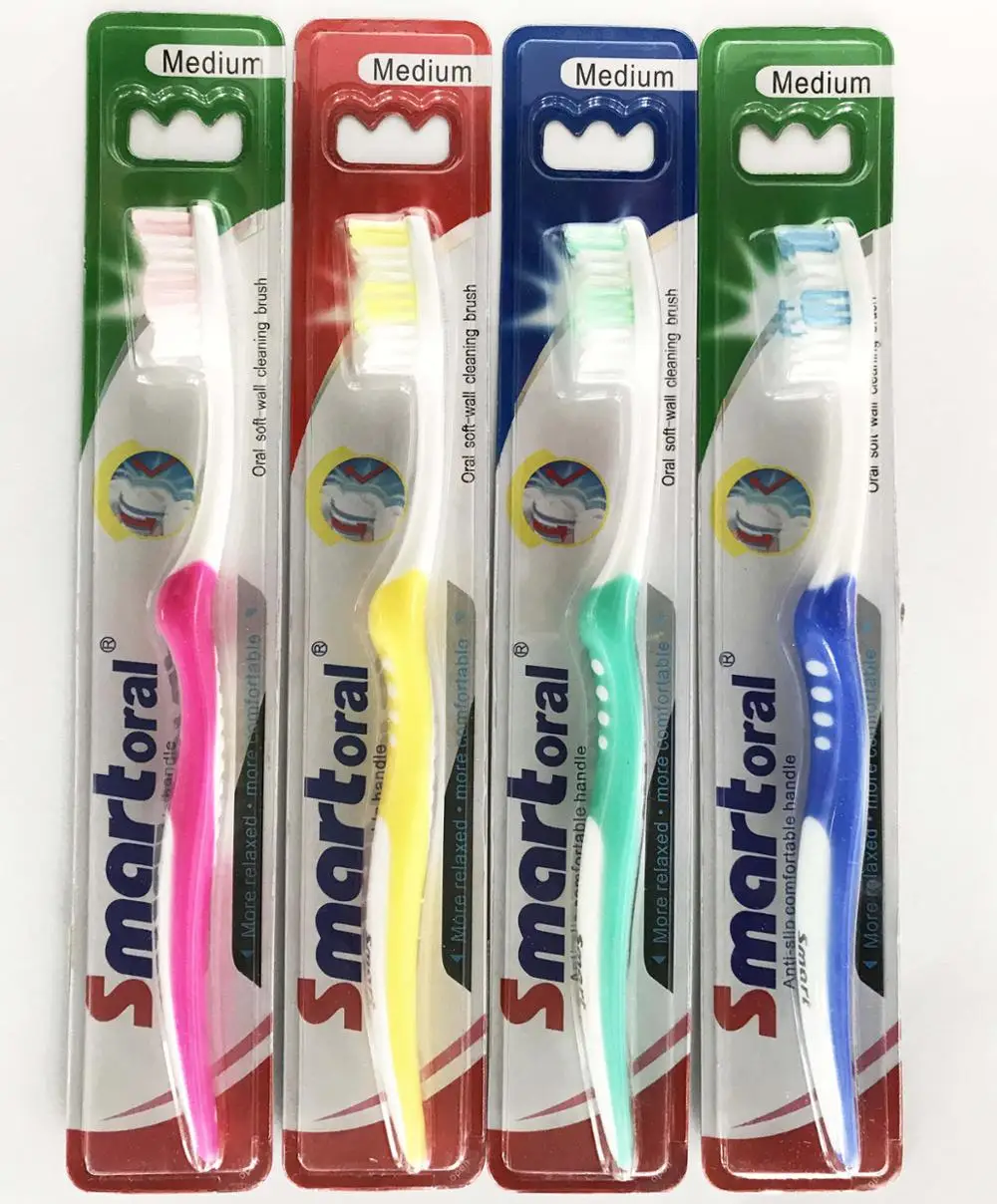 
ISO approved Manufacturer Private label OEM Plastic nylon Charcoal soft medium hard adult manual Toothbrush 
