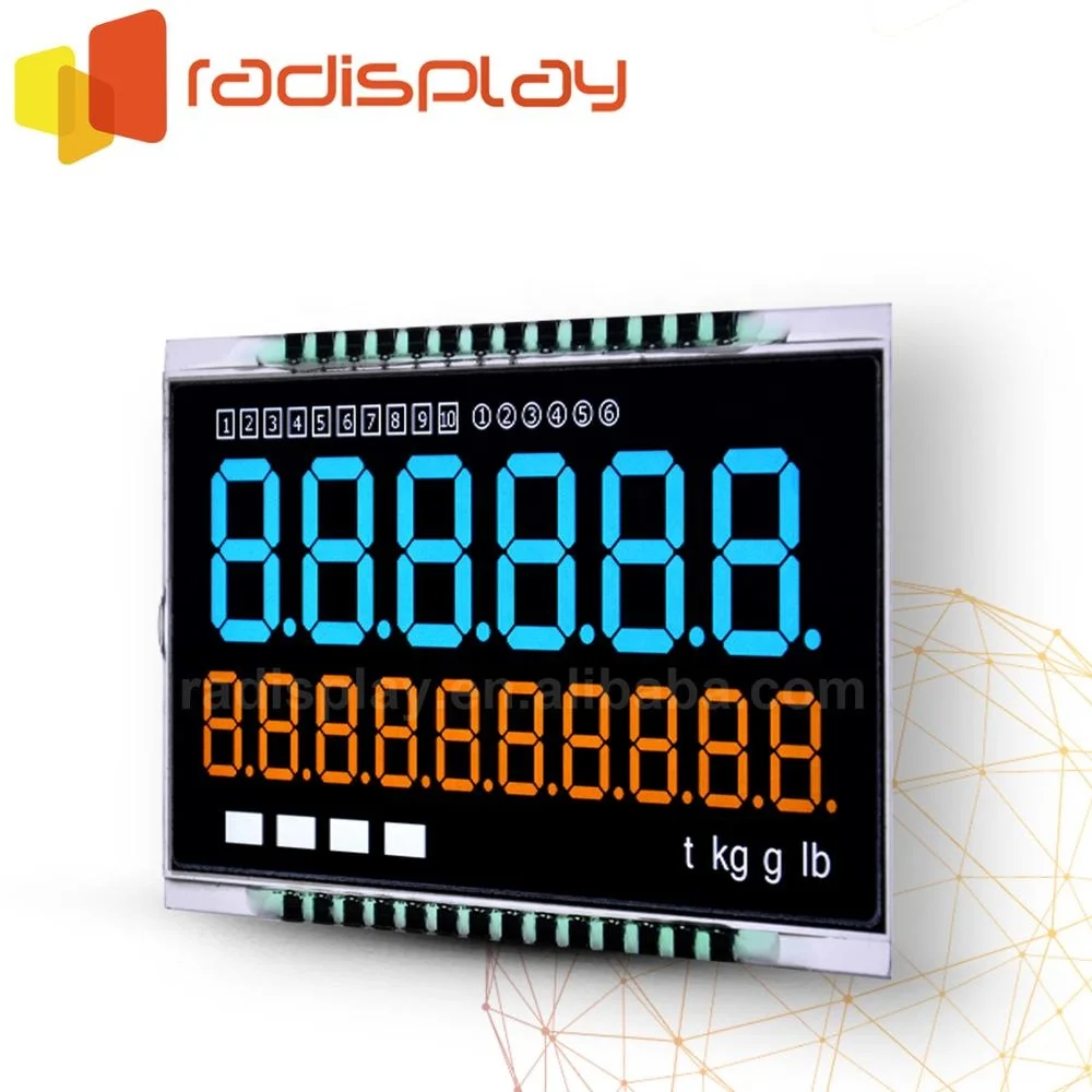 
Customised VATN 7 Segment Weight Lcd Display 