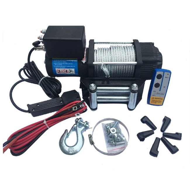 6000 lb 12v electric winch electric capstan winches