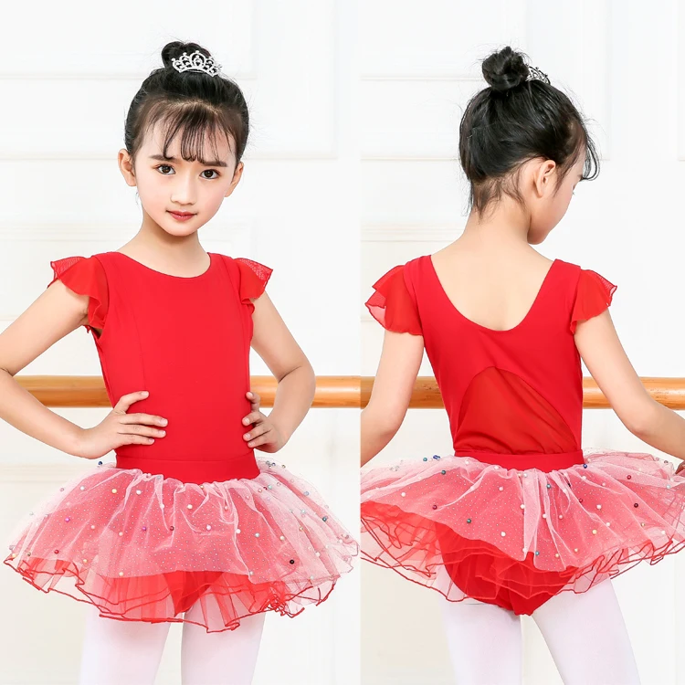 New Arrival Professional Kids Girls Dance Tutu Skirt Wholesale Shiny Ballet Wear