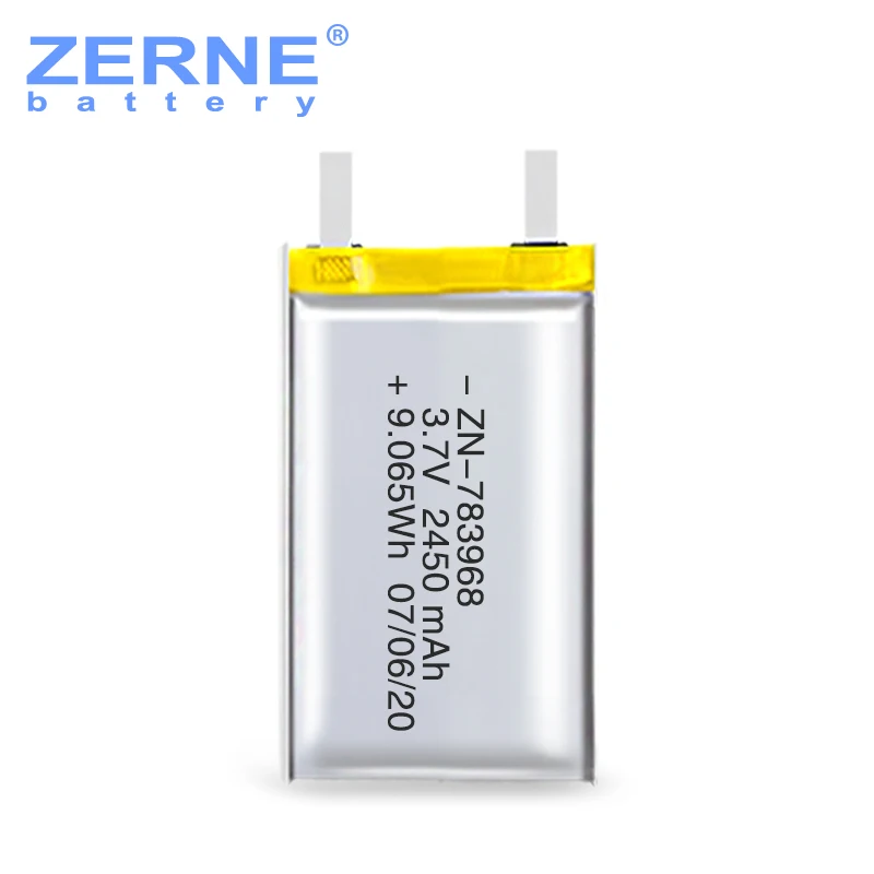 Hot selling cheap rechargeable 7.4v 2450mAh li-ion battery pack