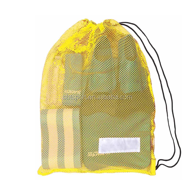 Mesh bag for swim gear