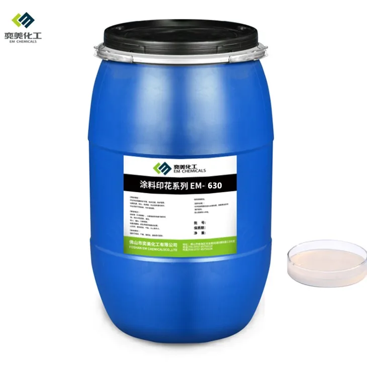 High solid content disperse dyes printing thickener for disperse printing on polyester fabric