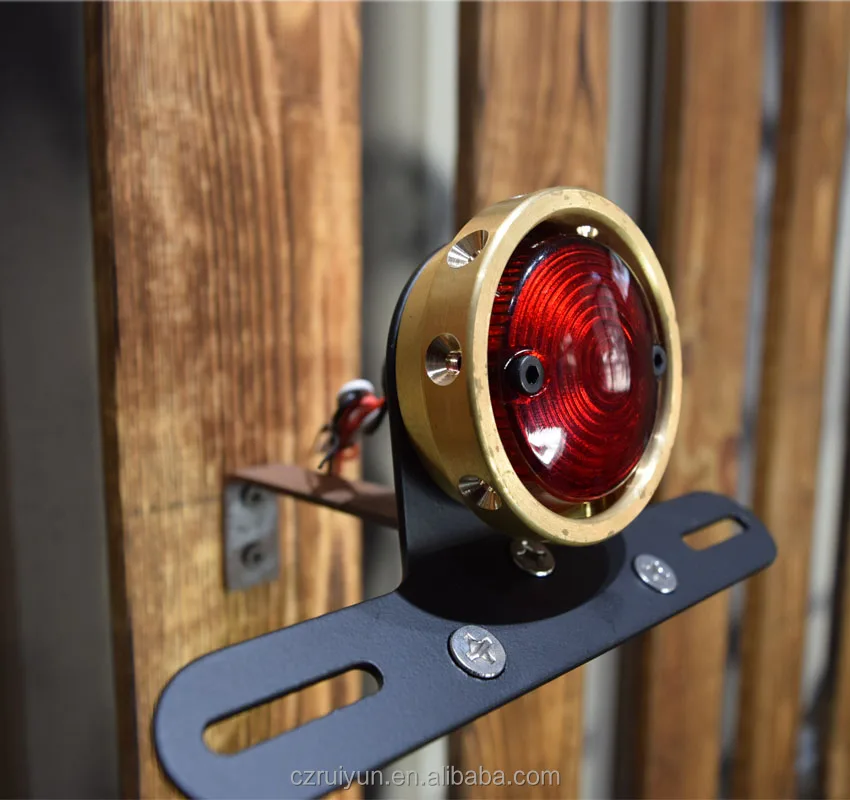 
Round vintage tail lights new motorcycle custom tail light for harley LED retro tail light for motorcycle harley 