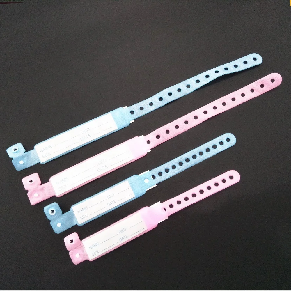 Медицинский Браслет из ПВХ с идентификацией для взрослых/детей