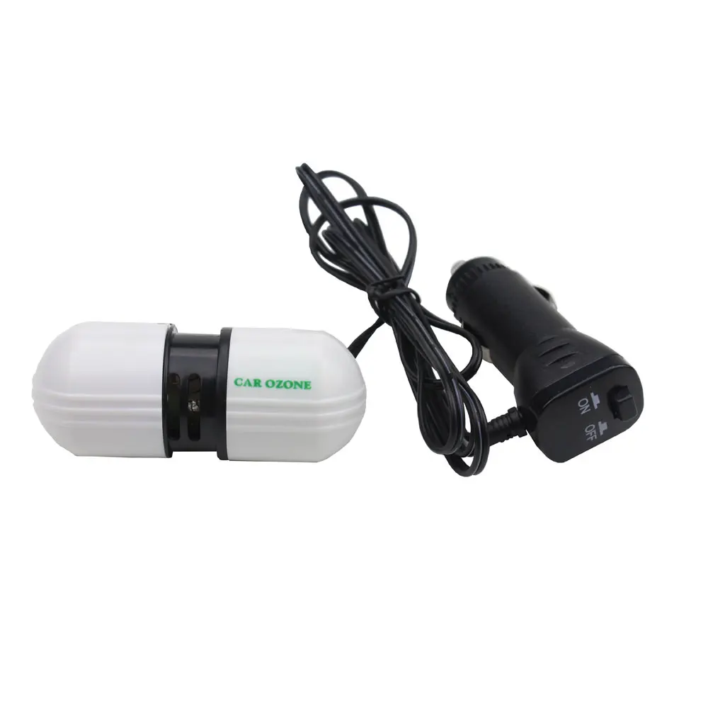 Air Purifier Mini Car Ozone Generator 12V Ozonizador Ozone Air Cleaner ozone output 7.5mg/H car air freshener vent  clip