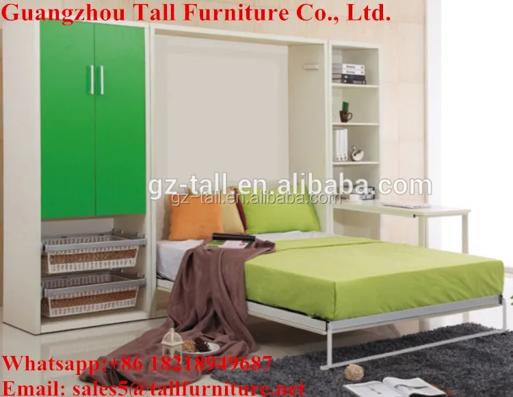 Сложить Стены Спальни Кровать устанавливает современные сторону стены кровать TA-K09