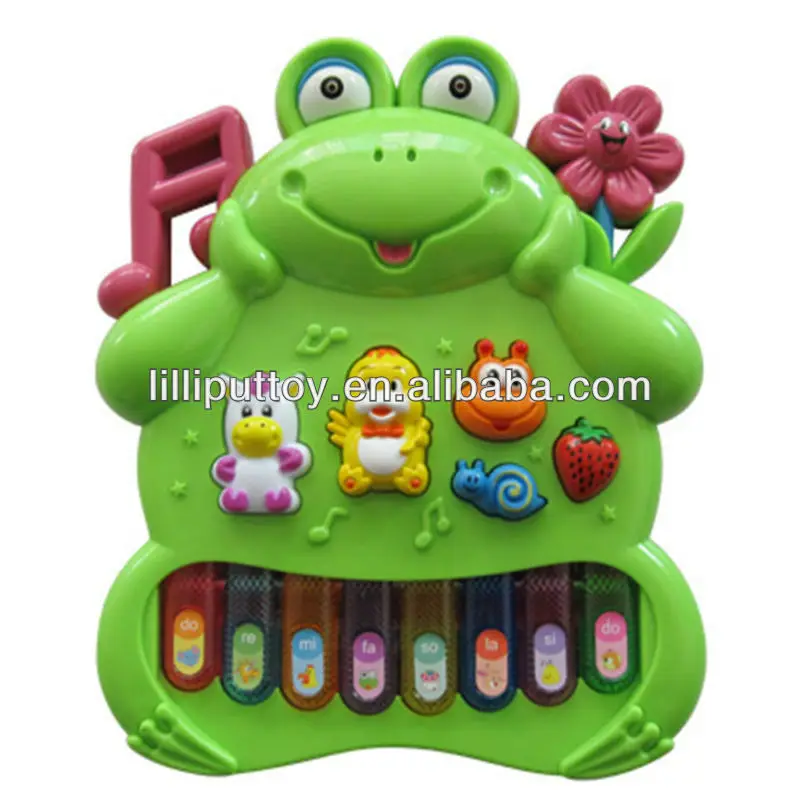 
Музыкальная лягушка, животное, электронный орган, игрушка 