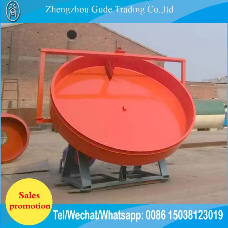 High Effieiency Gypsum Disc Fertilizer Granules Machinery Machine