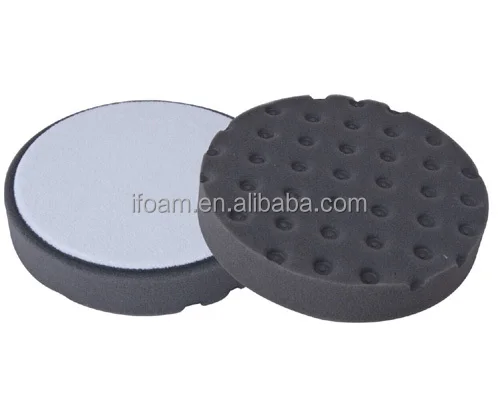Lake country style 6inch dimple Surface Car Polishing Foam Pad for RO machine