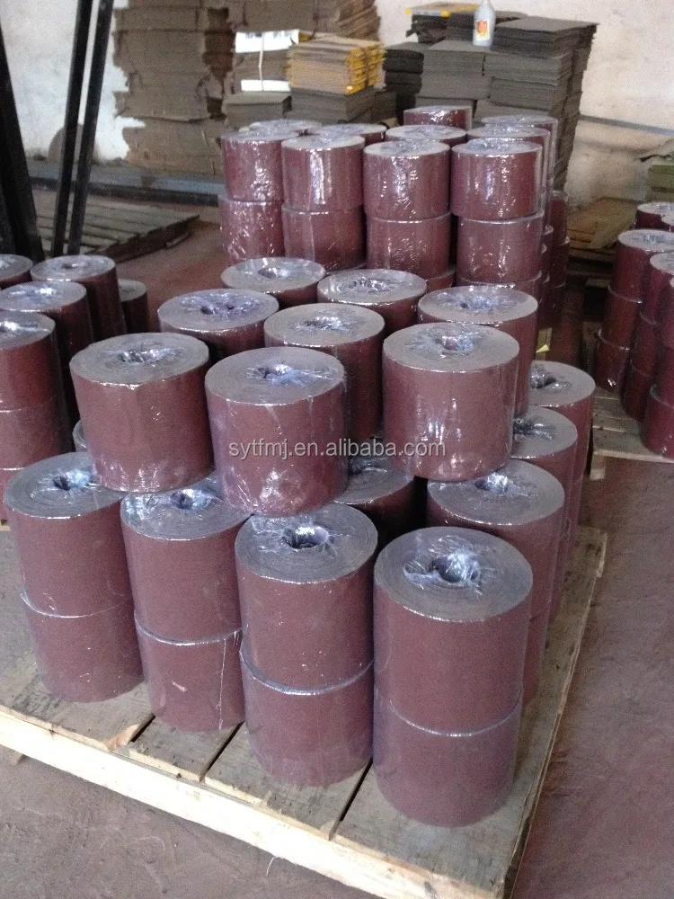 Top Quality Free Sample Grit 60 Emery Cloth Sand Paper Roll, Abrasive Paper Rolls,abrasive Cloth Roll