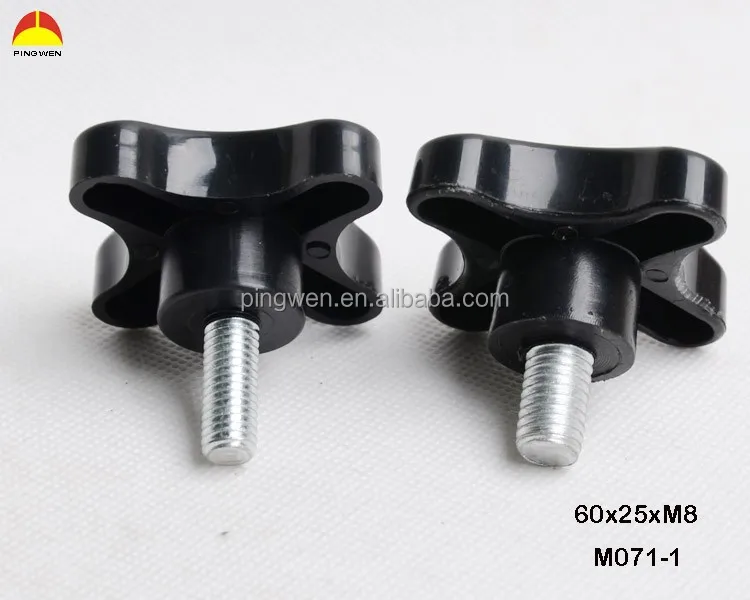high quality factory price plastic handle and knob screw