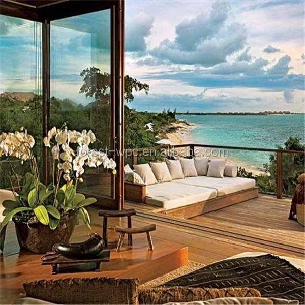 50 square meter FRSTECH wpc house cheap prefabricated modular homes for sale, container frame, portable office cabin