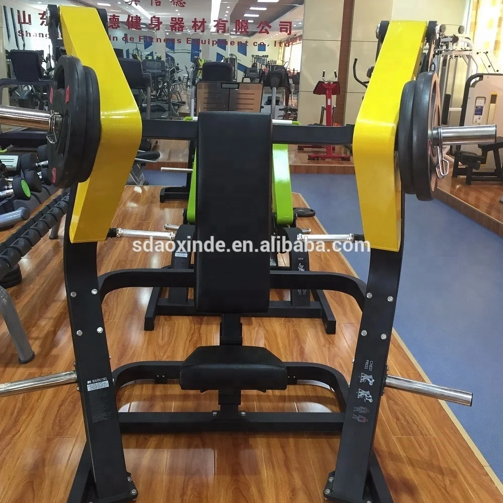 Pure Strength Machine Plate Loaded Chest Press AXD- 705  Chest Exercise Fitness Equipment