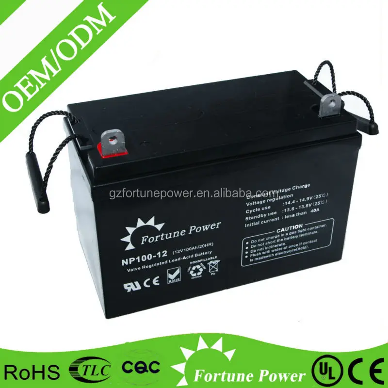 guangzhou lead acid battery,12v 100ah forklift battery for electric forklift
