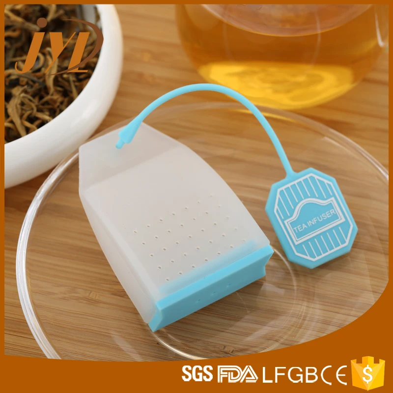 Лидер продаж 100%, многоразовый силиконовый травяной ситечко без БФА для пищевых продуктов, пакетики для чая с листьями, инфузор