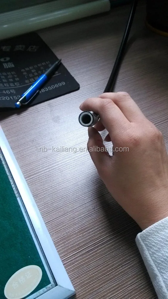 China good quality double wall nylon tube,plastic pipe,reinforce nylon(PA) tubing high pressure tubing