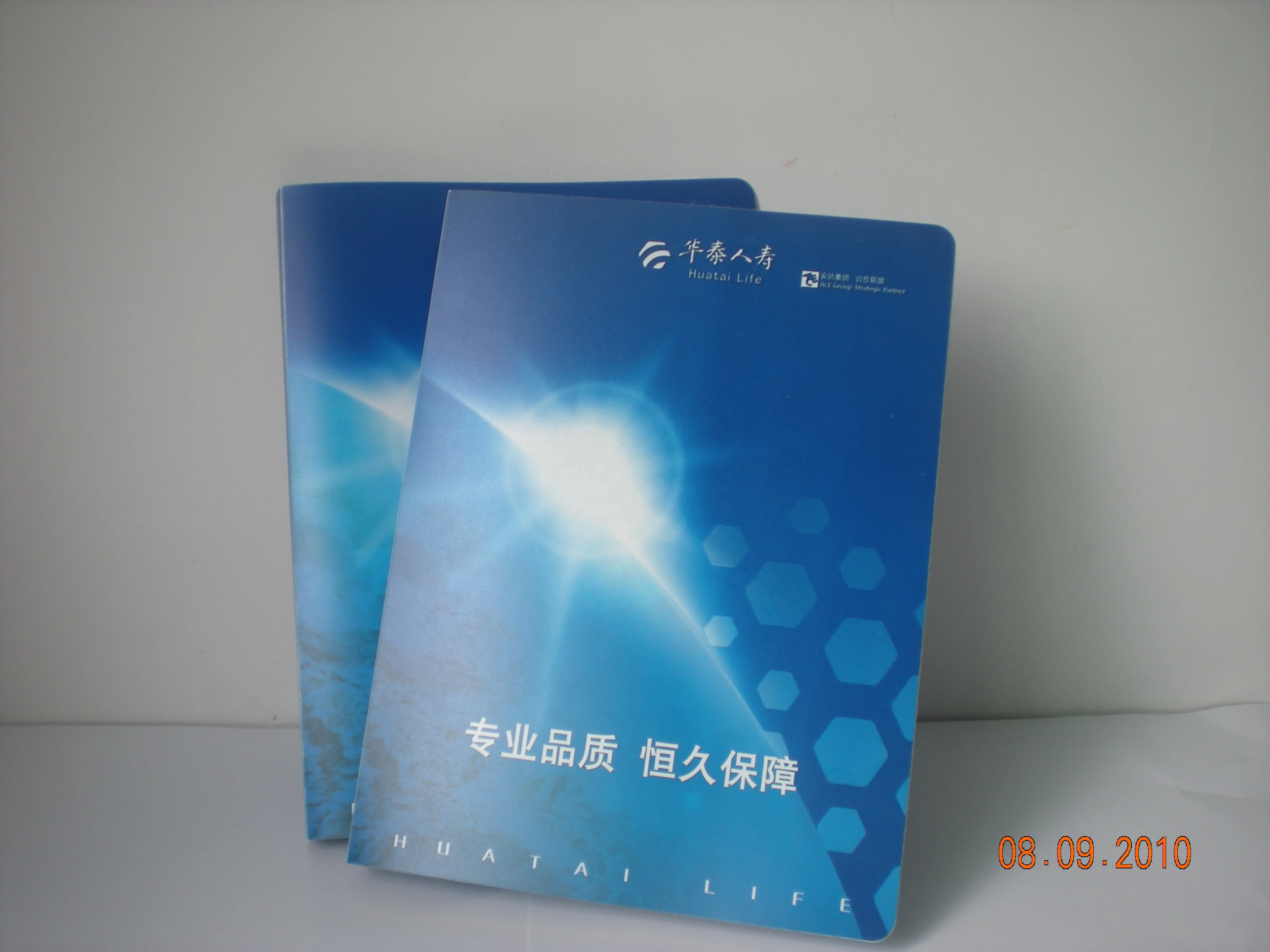 Cheap price PP display book file PP plastic folder office document bag with custom size