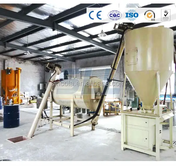 500kgs/batch dry powder mixing machine low cost less occupation area