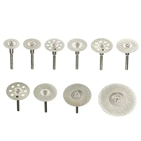 22mm Dremel Accessories Diamond DIsc Grinding Wheel  head Mini CircularSaw Cutting Disc Rotary Tool