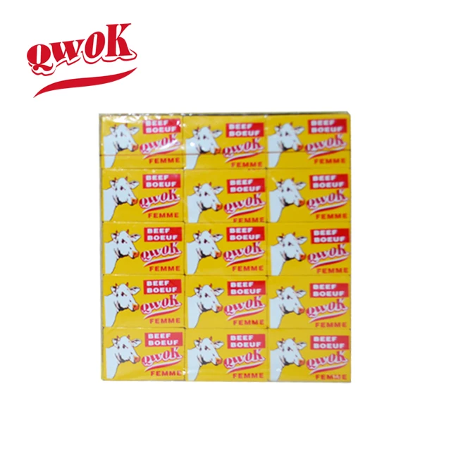 
CHINA FACTORY HALAL AFRICA SPICES CUBE BEEF SEASONING CUBE BOUILLON CUBE 