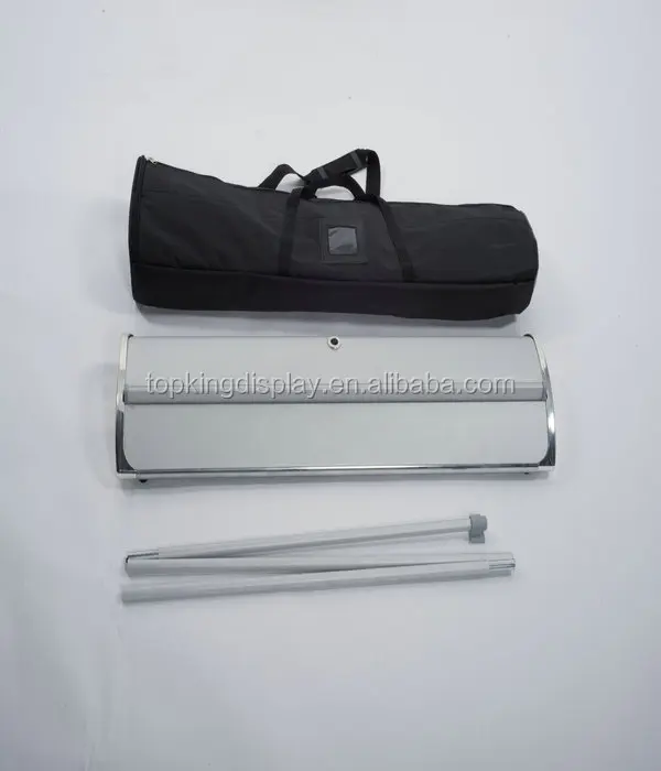 top grade pull up banner stand,roll up banner with Aluminum alloy waterdrop stand base