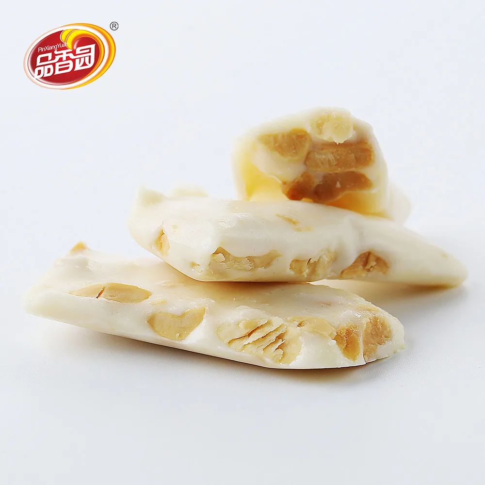 Молочный белый кокосовый мясо со Yummy, конфеты с нугой для десерта