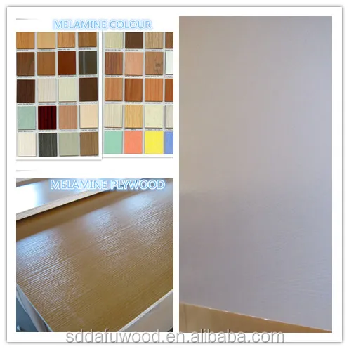 Двухсторонняя меламиновая ламинированная фанера 3 мм/6 мм/12 мм/18 мм вишня кленовый бук