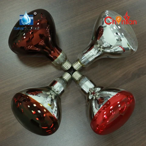 Инфракрасная лампа для обогрева животных